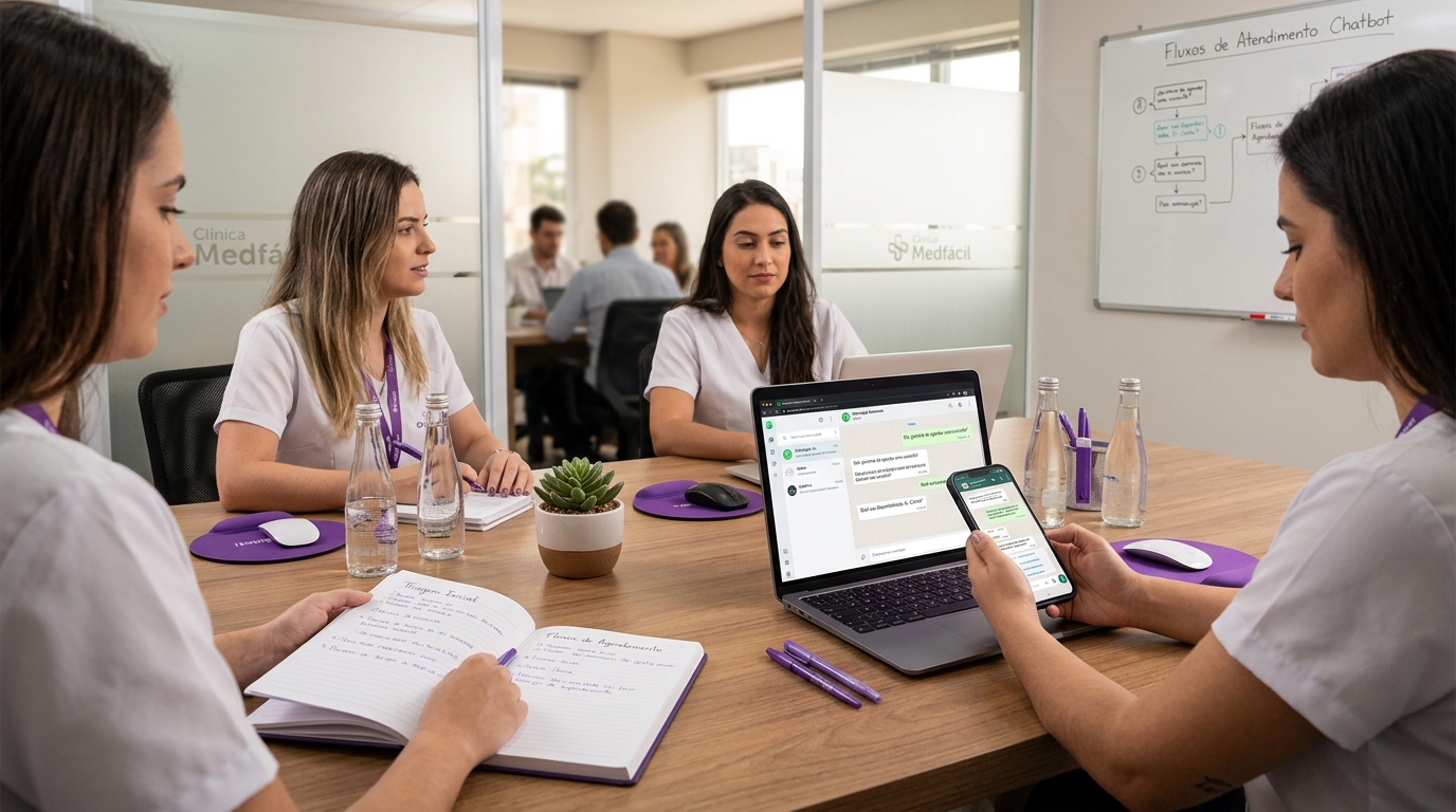 Chatbot para WhatsApp em Clínicas Médicas: Fluxos que Convertem