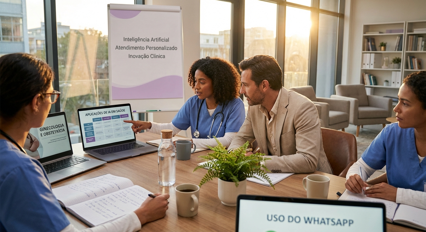 IA no WhatsApp para clínicas de ginecologia e obstetrícia
