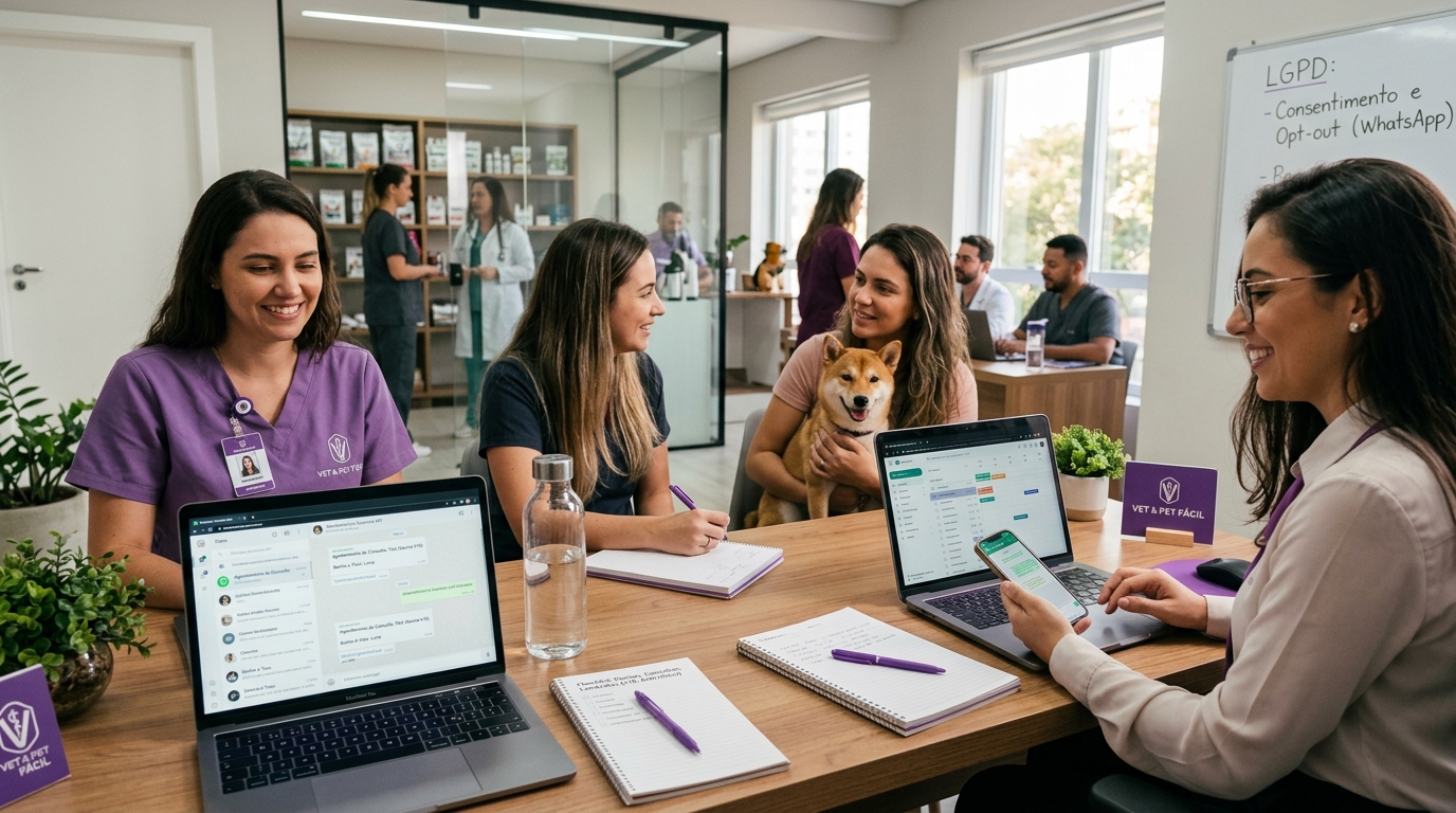 Melhor sistema de atendimento WhatsApp para Veterinárias e pet shops