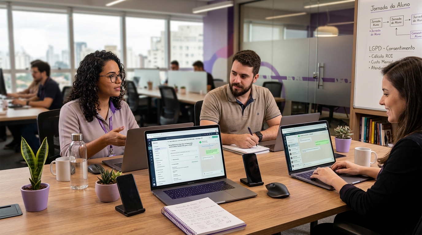 Quanto custa automatizar o WhatsApp em Escolas e Cursos?
