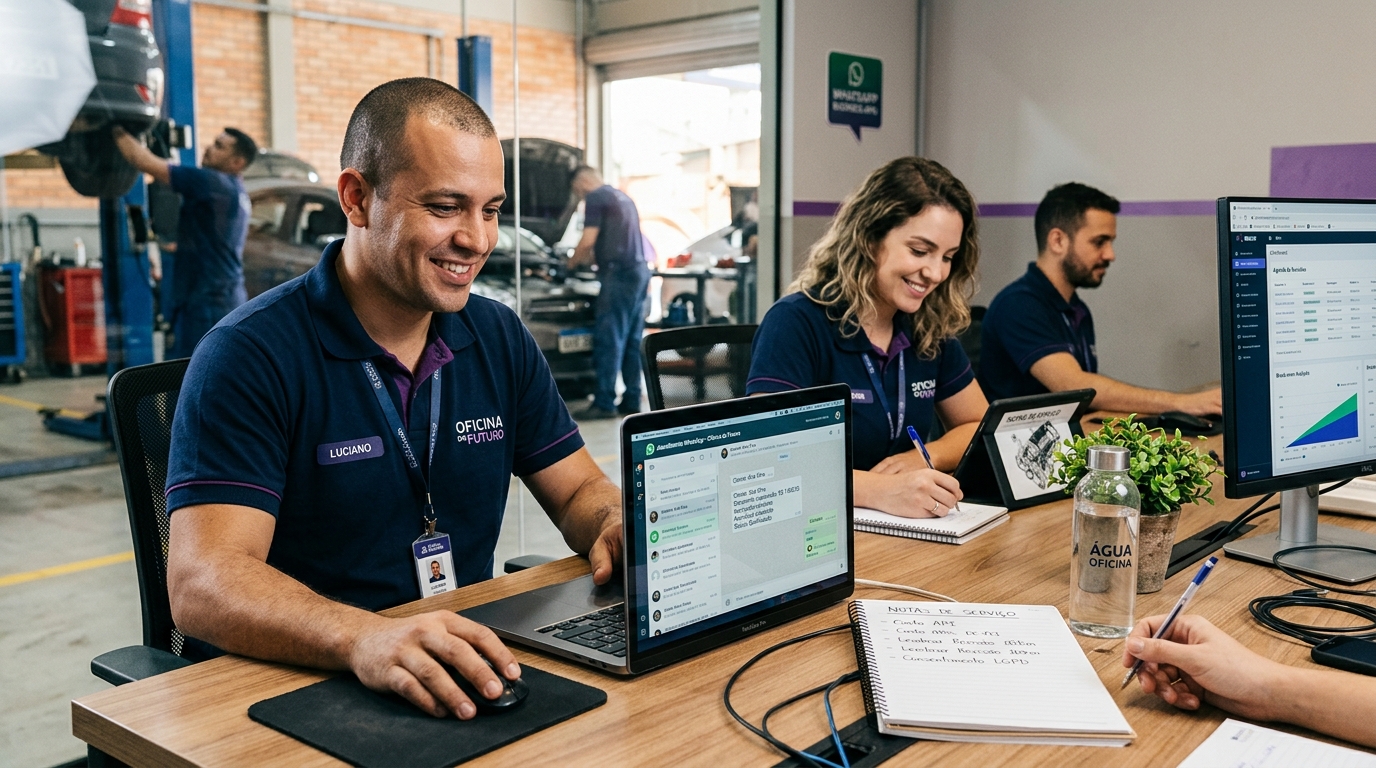 Quanto custa automatizar o WhatsApp em Oficinas mecânicas?