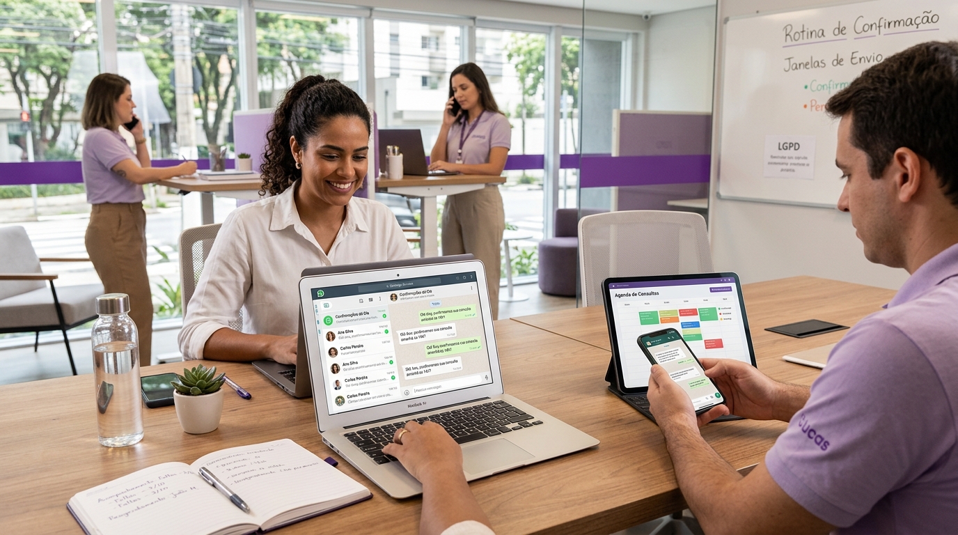Como reduzir faltas e atrasos em Clínicas médicas usando WhatsApp